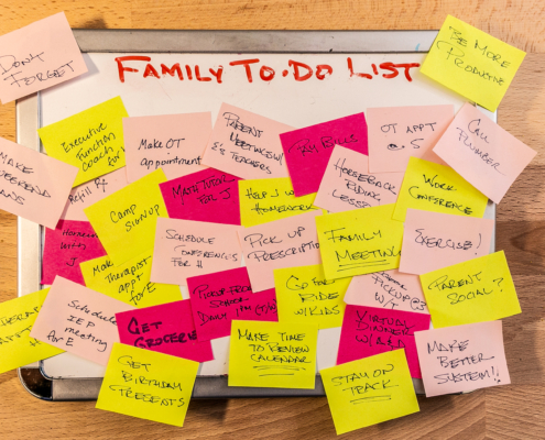 Family to do list
